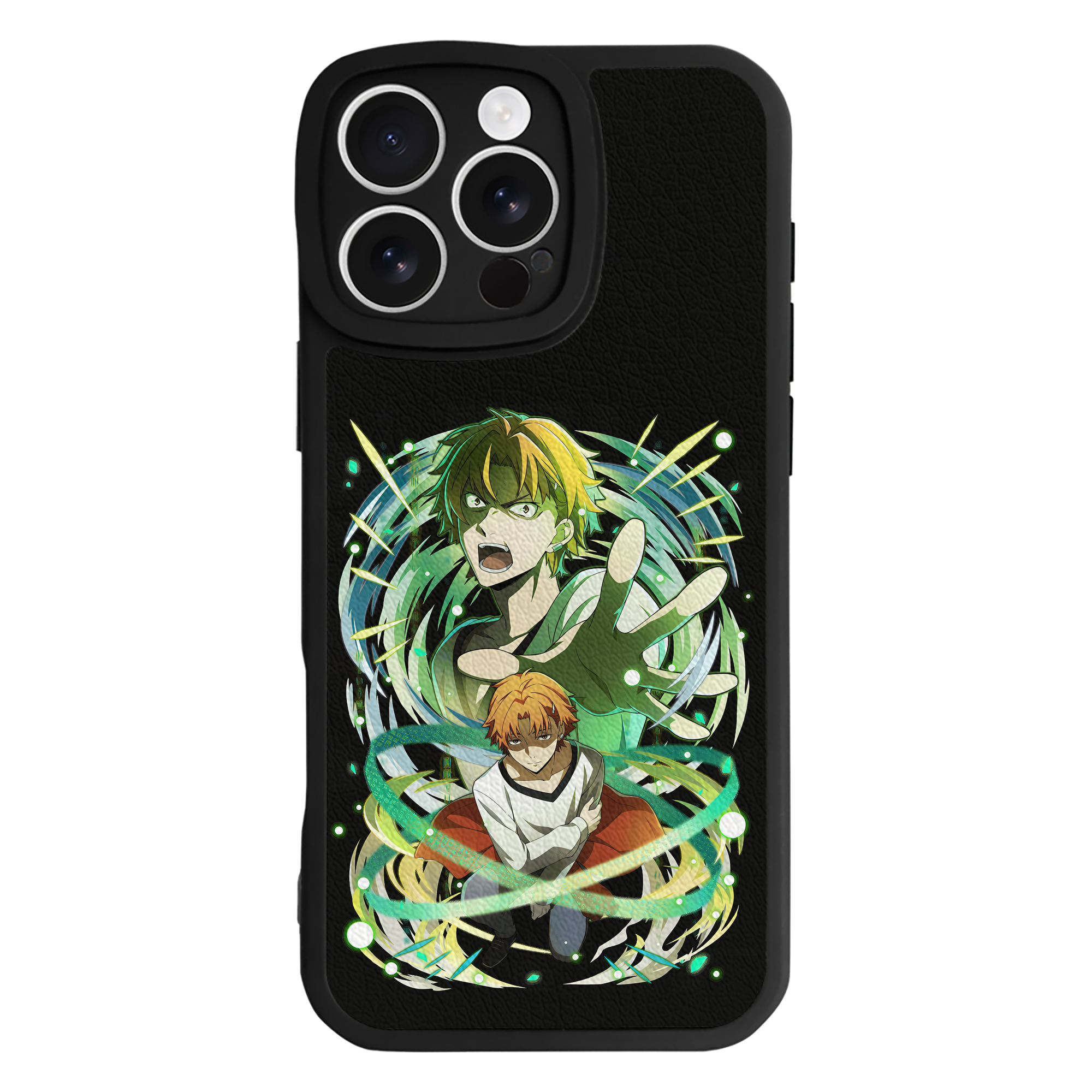 （画像用） 文豪ストレイドッグス Bungo Stray Dogs 【iPhone 16シリーズ対応】シリコンスマホケース（レザー調） 材質：シリコン